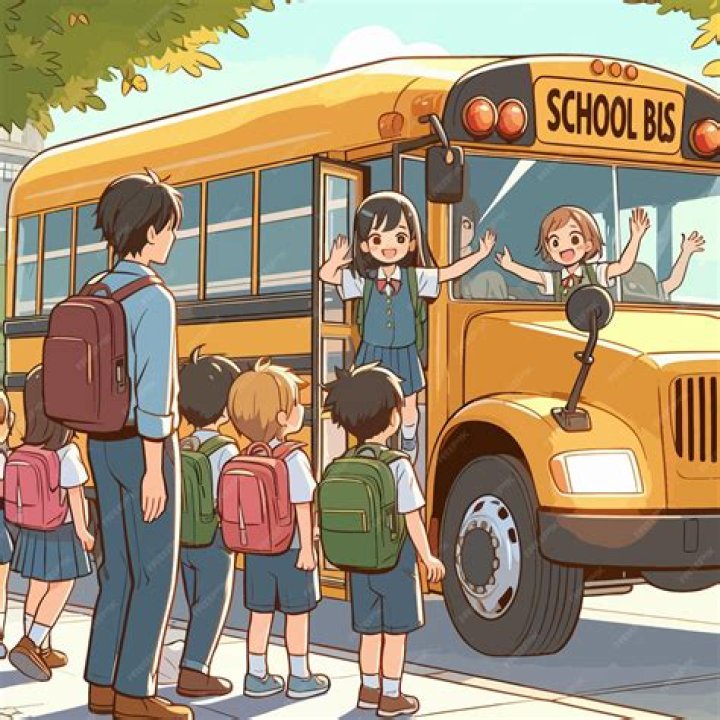 Every day this bus picks up 'furry' students and takes them to doggy daycare