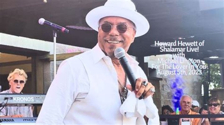 Remember 'Shalamar' singer Howard Hewett? His son inherited father's musical talent