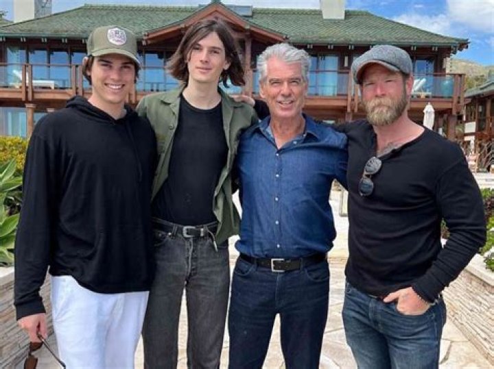 Pierce Brosnan’s handsome sons are all grown up and working as professional models