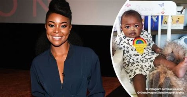 Gabby Union's Baby Looks 'Unbothered' like a Princess, Resting in Personalized Chair in New Pic