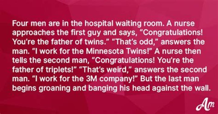 Nurse Tells Fathers about Their New Babies