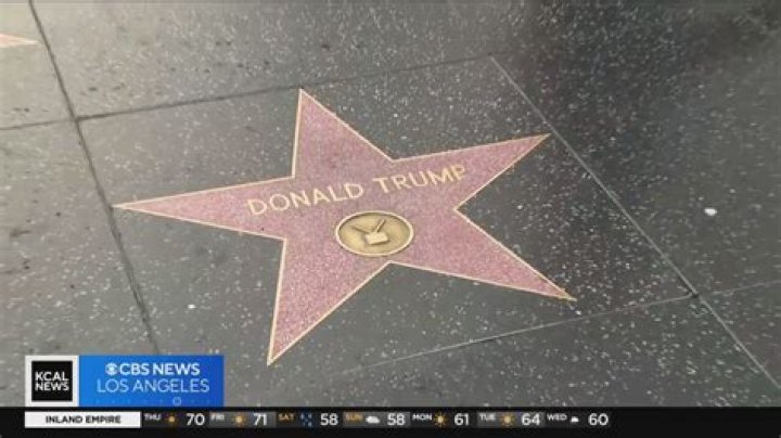 Trump’s Hollywood Walk of Fame Star Gets Vandalized Again with Russia-Themed Slur