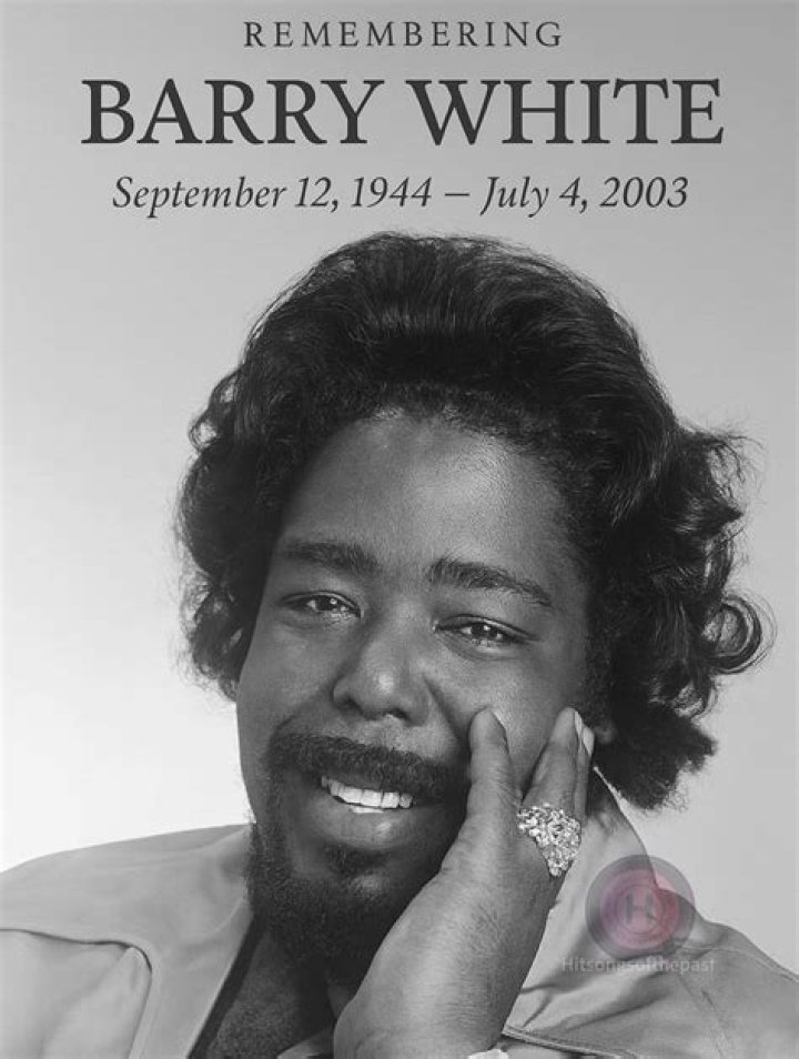 Remember the Legendary Barry White? His Grandchild Is All Grown up and Following in His Footsteps