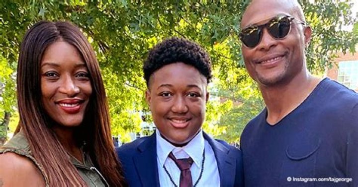 Ex-NFL Star Eddie George's Teen Son with Taj of SWV Recently Got His Freshman Patch