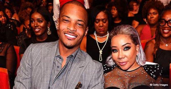  'Family Hustle' Stars TI & Tiny Hug and Kiss during the Rapper’s 39th Birthday Bash in Atlanta