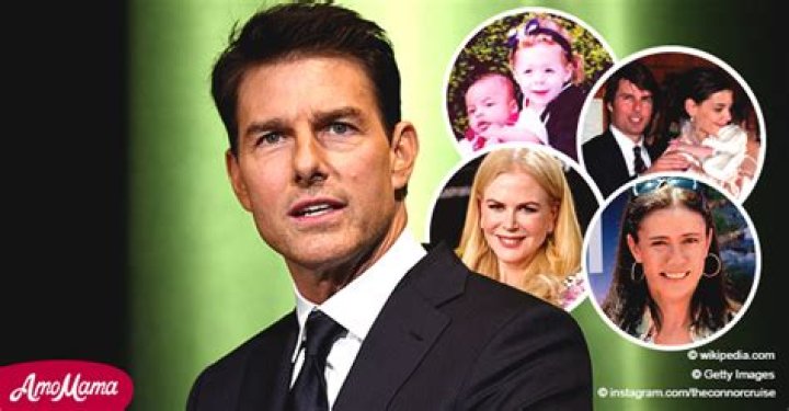 Three Wives and Three Children of Hollywood Heartthrob Tom Cruise