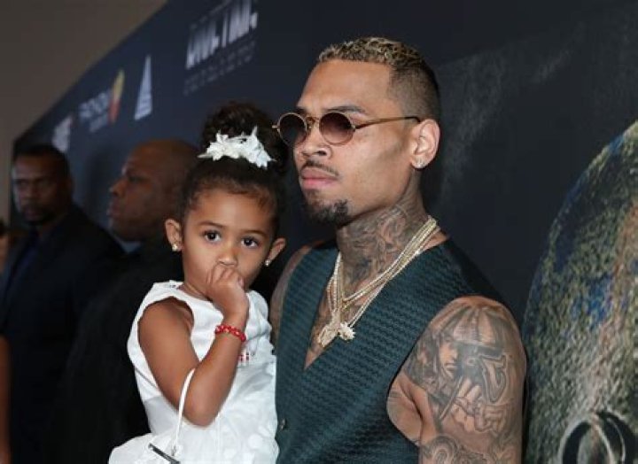 Chris Brown's Daughter Royalty Hugs Her Little Sister as They Visit a Pumpkin Patch in Matching Tops