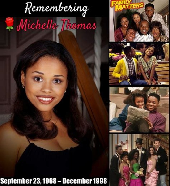 Michelle Thomas from 'Family Matters' Lived a Vibrant Life before Her Untimely Death at 30