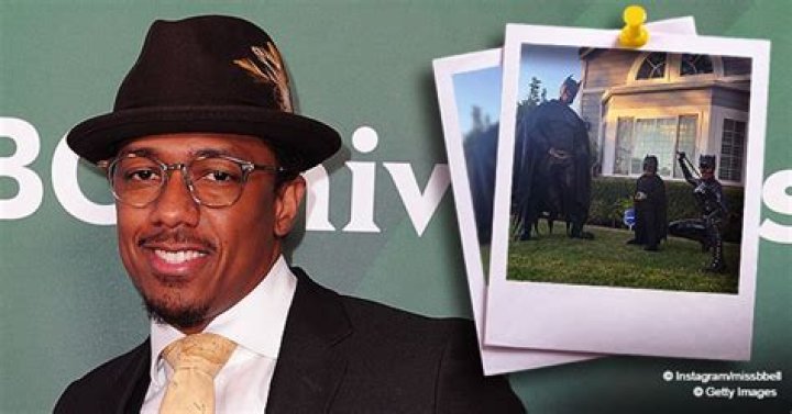 Nick Cannon and Ex Britanny Bell Dressed up as Batman & Catwoman for Halloween in Pics with Their Son Golden