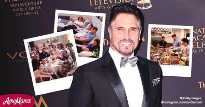 Don Diamont from 'The Young and The Restless' Shares Sweet Family Pics with Wife & 7 Sons on Thanksgiving