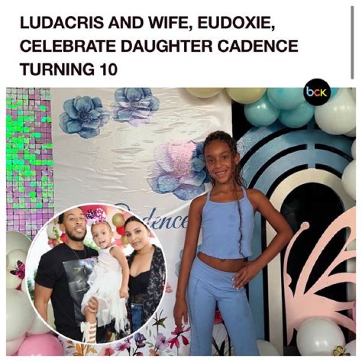 Ludacris and Eudoxie's Daughter Cadence Captures Hearts with Her Stare in Adorable New Photos