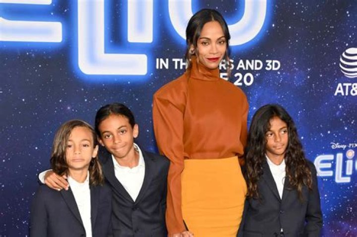 Zoe Saldana of 'Guardians of the Galaxy' Fame Shares Adorable Video of Her Son Dancing While Playing with a Guitar