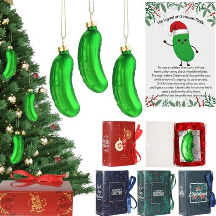 Story behind the Christmas Pickle Ornament 