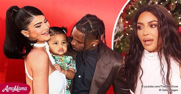 Kim Kardashian Comments on Kylie Jenner's Diamond Ring & Says She Is Definitely Not Engaged to Travis Scott