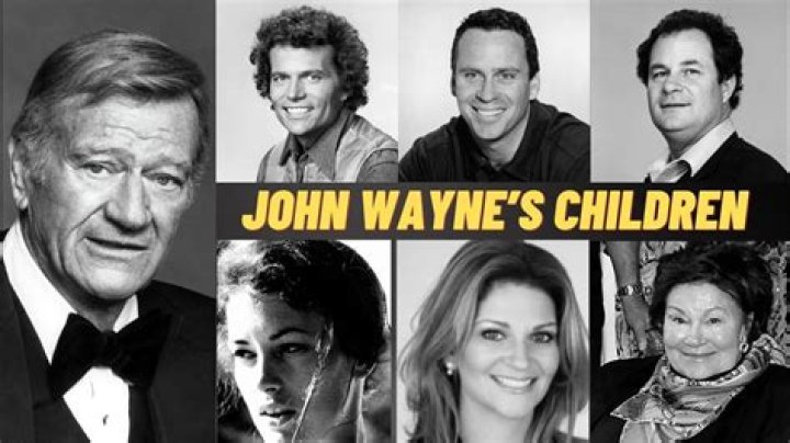John Wayne's Three Sons Are All Grown up and They Followed in His Footsteps