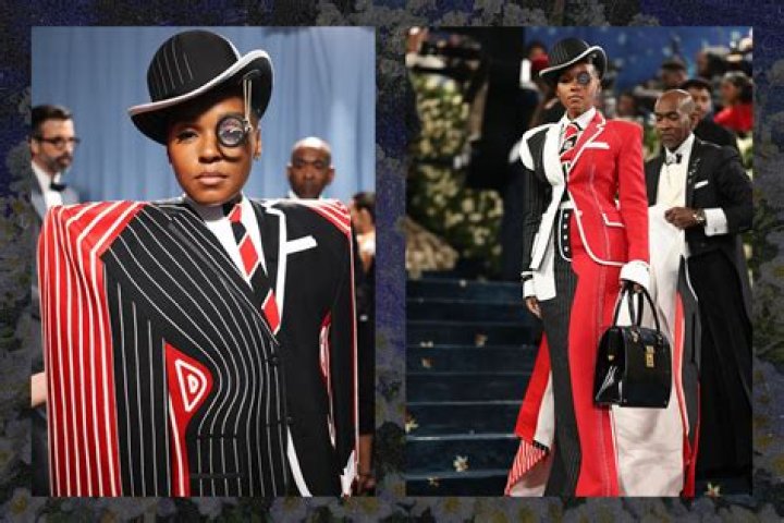 Janelle Monae Flaunts Curves in Two-Piece Black Swimsuit in New Photo