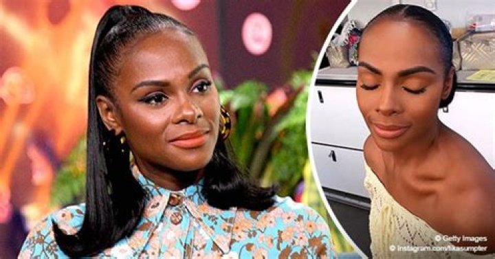 Tika Sumpter from 'Mixed-ish' Flaunts Her Flawless Skin in Off-Shoulder Outfit in Recent Pic