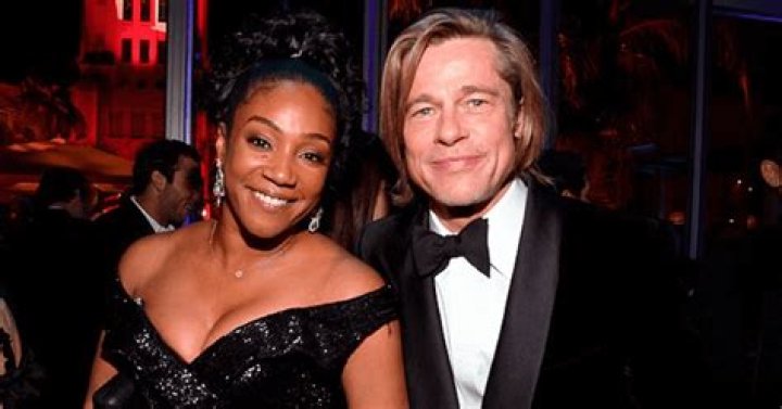 Tiffany Haddish Poses with Brad Pitt after Previously Joking about Being His Backup Plan