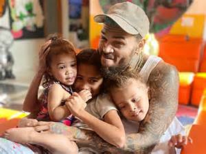 Chris Brown's Baby Son Aeko Is Reportedly in Germany with Mom Ammika Harris While the Singer Is in the States