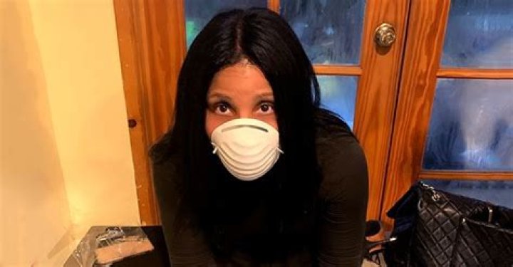Toni Braxton Reveals She Has a Cold as She Shares Video of Herself with Face Mask & No Makeup