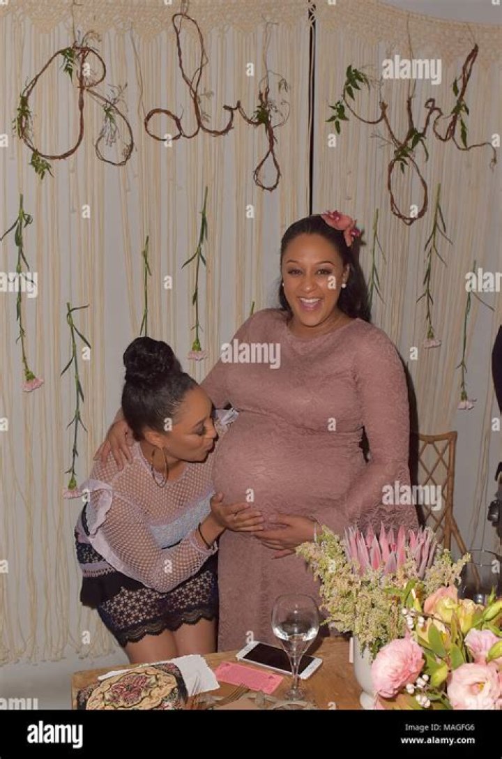 Tia Mowry from 'Sister, Sister' Recalls Baby Shower While Pregnant with Daughter Cairo in Throwback Photo
