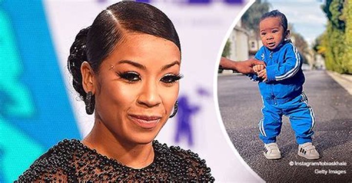 Keyshia Cole's Baby Tobias Looks Grown up in Blue Adidas Tracksuits