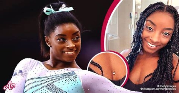 Simone Biles Puts New Sternum Piercing on Display in Latest Instagram Picture