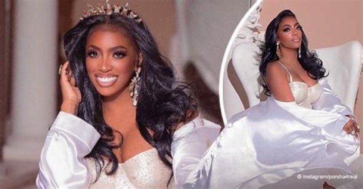 Porsha Williams Stuns in White Silk Dress during RHOA Reunion