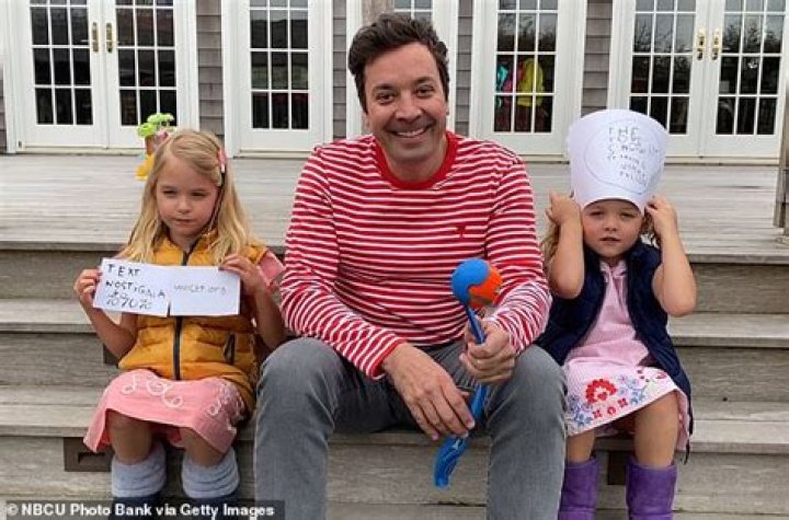 Jimmy Fallon's Kids Give Sweet Birthday Surprise to Mom Nancy Juvonen on 'Tonight Show'