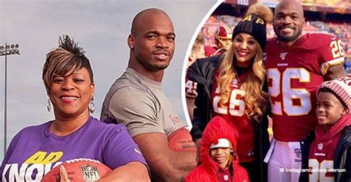 Meet NFL Player Adrian Peterson's Family Who He Loves to the Moon and Back