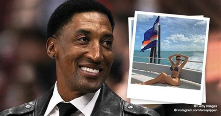 Larsa Pippen Shows off Her Slender Body in a Dark Bikini While Sunbathing on a Yacht