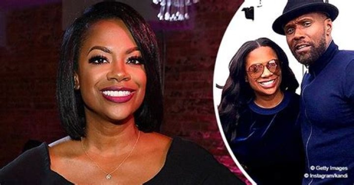 Kandi Burruss Flashes Her White Smile While Posing with Curtiss Cook in a New Photo