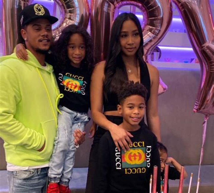 Omarion and Apryl Jones' Kids Megaa and A'mei Pose in Cool Summer Outfits While Outdoors