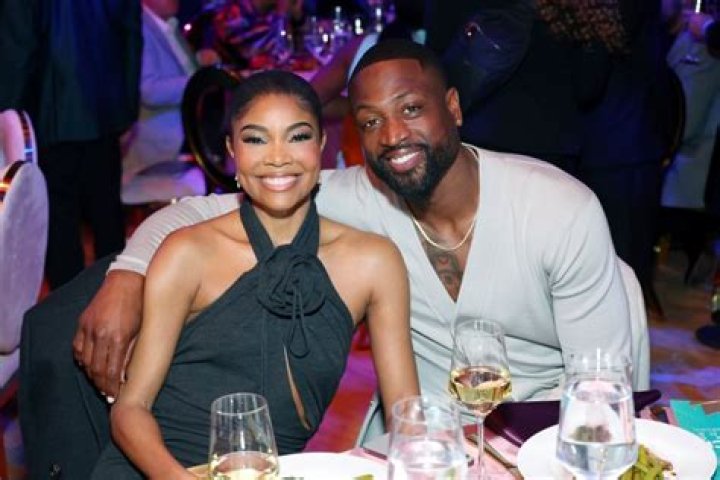 Gabrielle Union & Dwyane Wade Pose with Daughter Kaavia as the Actress Shows off a Cool Dress