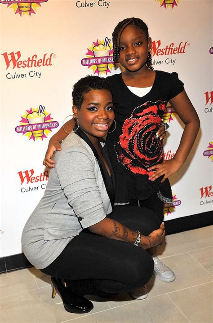 Fantasia's Daughter Zion Flaunts Natural Afro Hair in Cute Selfies While Posing in a Black Top