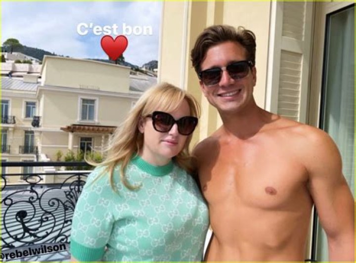 Rebel Wilson & Boyfriend Jacob Busch Stretch Their Legs during Stop in Ireland on a Private Jet