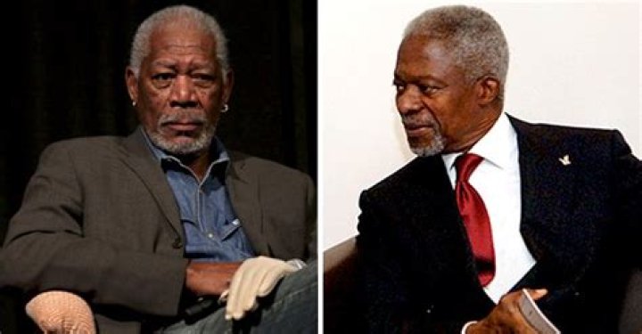 Kofi Annan Looked Remarkably Similar to Morgan Freeman