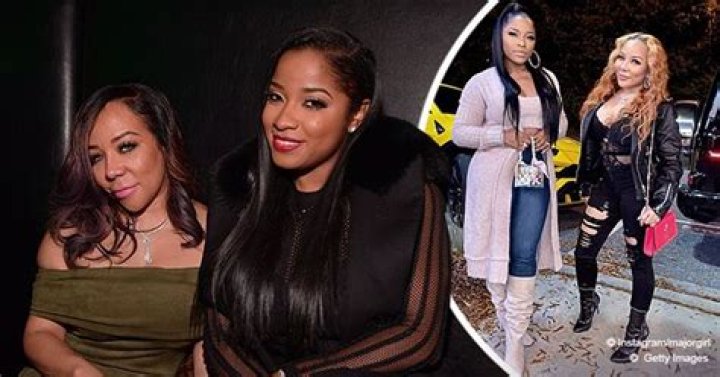 BFFs Tiny & Toya Look Stunning Posing Next to Their Cars in Crop Tops & Tight Jeans (Photos)