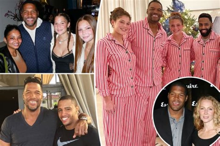 Michael Strahan Is All Smiles as He Poses with His Children in This Beautiful Family Photo