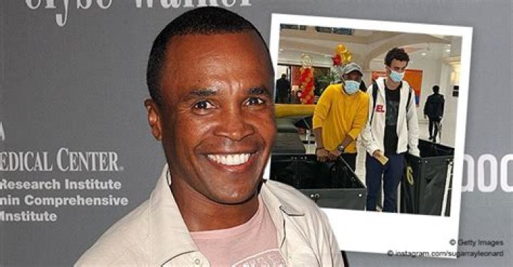 Sugar Ray Leonard Proudly Helps His Son Daniel Move Into His First Apartment (Photo)