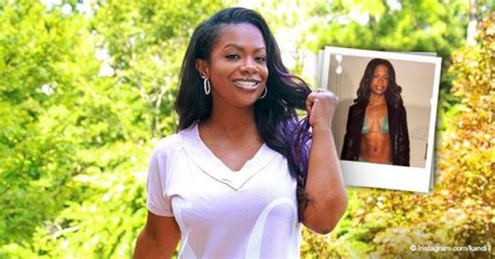 Kandi Burruss Heats Things up in a Bikini in Stunning Throwback Photos Showing Her Defined Abs