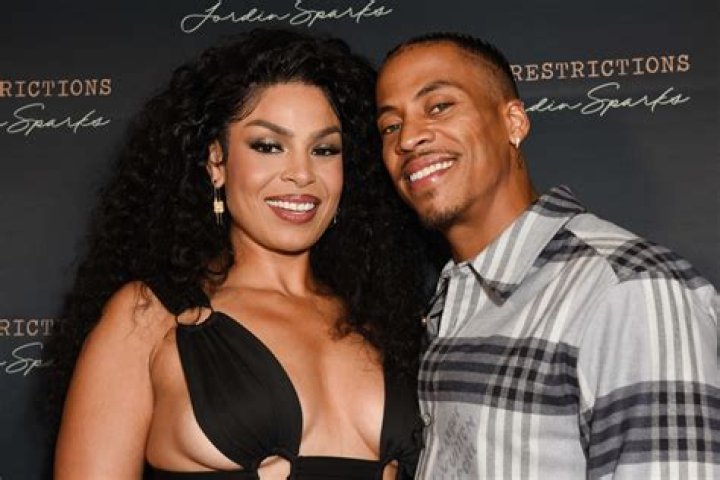 Jordin Sparks Smiles with Her Husband & Son While Making Similar Facial Expressions in Photos