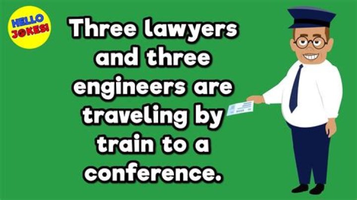 Three Lawyers and Three Engineers Are Traveling by Train to a Conference