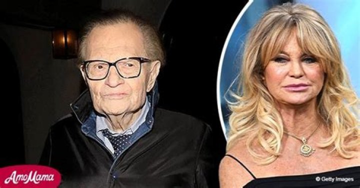 Goldie Hawn Mourns the Death of Former CNN Anchor Larry King with a Heartwarming Tribute