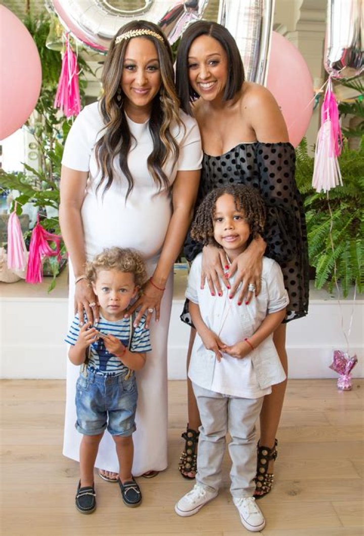 Tia Mowry Shares Photo of Her Dad & 2 Kids — Fans Say Her Son Cree Looks Just like His Grandpa