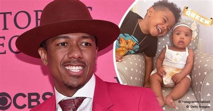 Nick Cannon's Son Golden Smiles at His Baby Sister Wearing a Cute Outfit & Matching Bow (Photo)