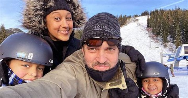 Tamera Mowry's Son Aden & Daughter Ariah Look Adorable in Photos Posing with a Puppy