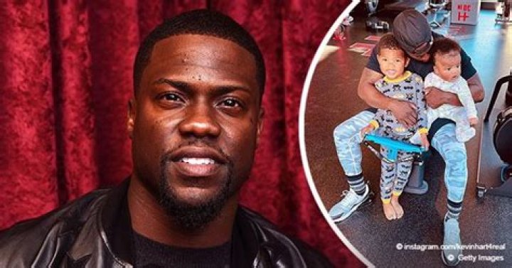 Kevin Hart Hugs Son Kenzo & Daughter Kaori Dressed in Cute PJs — See Their Strong Resemblance 