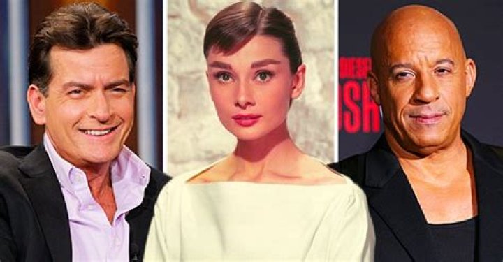 These Celebrities Changed Their Names: Charlie Sheen, Audrey Hepburn, Vin Diesel & and Others