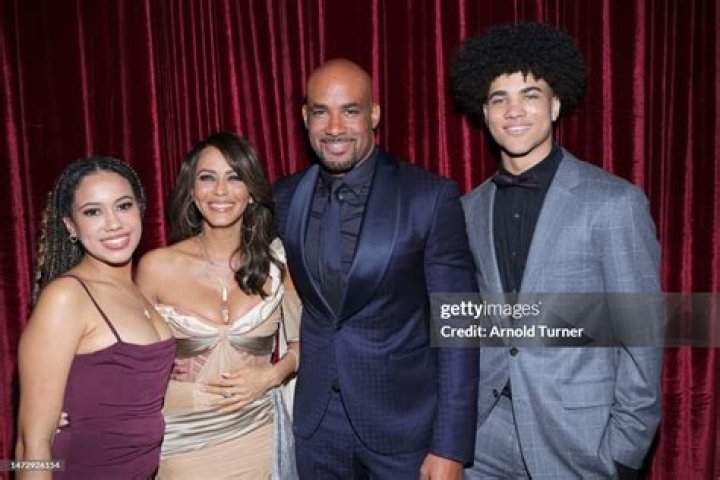 Boris Kodjoe's Wife Nicole Is Stunned as Their 14-Year-Old Son Is As Tall As His Dad in a New Photo